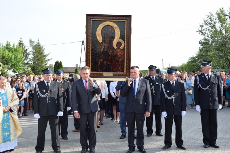 Powitanie ikony MB Częstochowskiej w Górze św. Małgorzaty