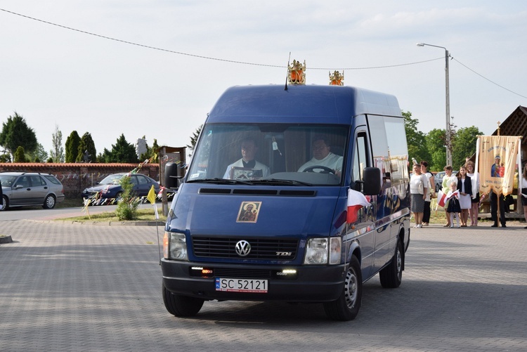 Powitanie ikony MB Częstochowskiej w Górze św. Małgorzaty