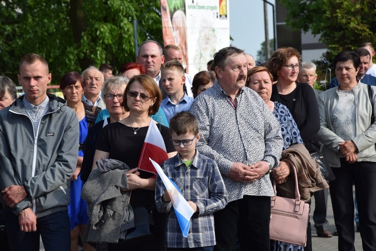 Powitanie ikony MB Częstochowskiej w Górze św. Małgorzaty