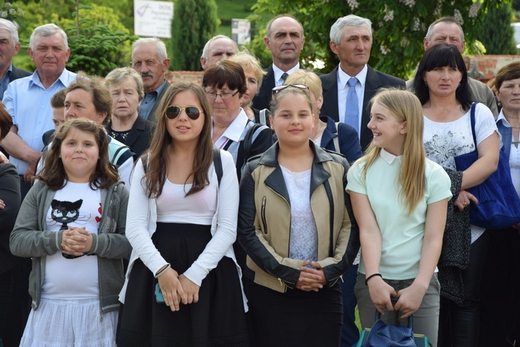 Powitanie ikony MB Częstochowskiej w Górze św. Małgorzaty