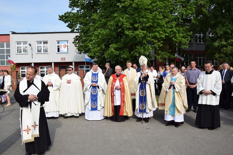 Powitanie ikony MB Częstochowskiej w Górze św. Małgorzaty