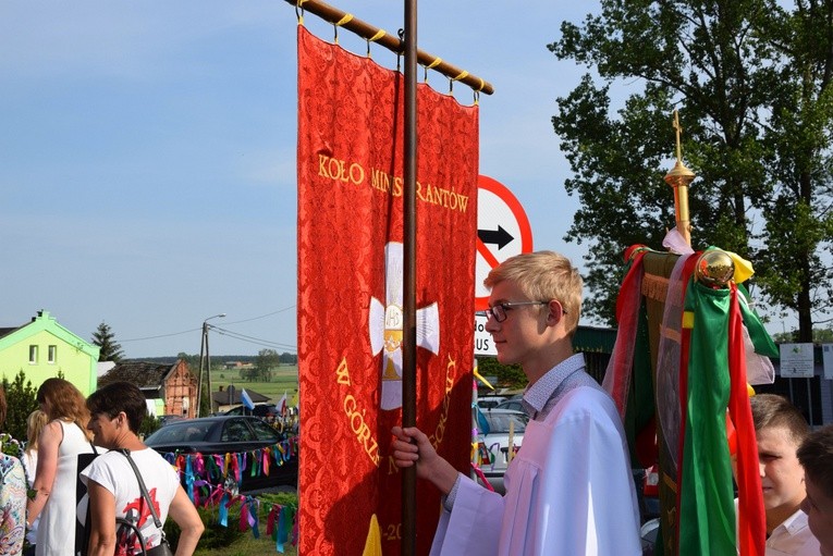 Powitanie ikony MB Częstochowskiej w Górze św. Małgorzaty