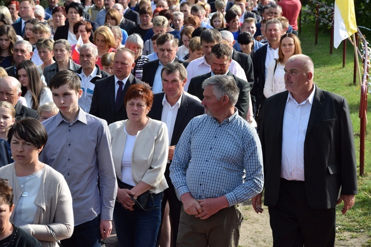 Powitanie ikony MB Częstochowskiej w Górze św. Małgorzaty