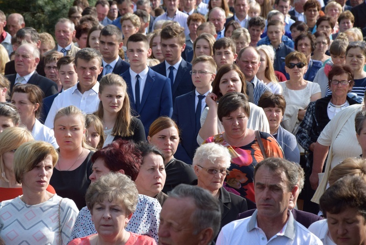 Powitanie ikony MB Częstochowskiej w Górze św. Małgorzaty