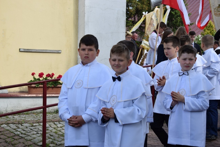 Powitanie ikony MB Częstochowskiej w Górze św. Małgorzaty