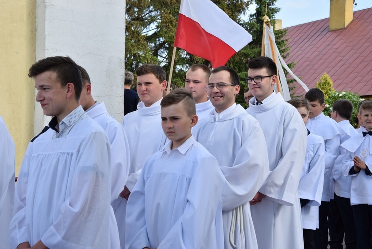 Powitanie ikony MB Częstochowskiej w Górze św. Małgorzaty