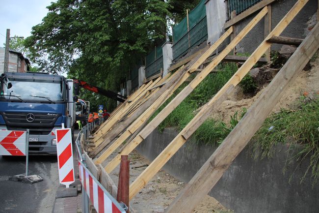 Remont otoczenia kraśnickiego kościoła