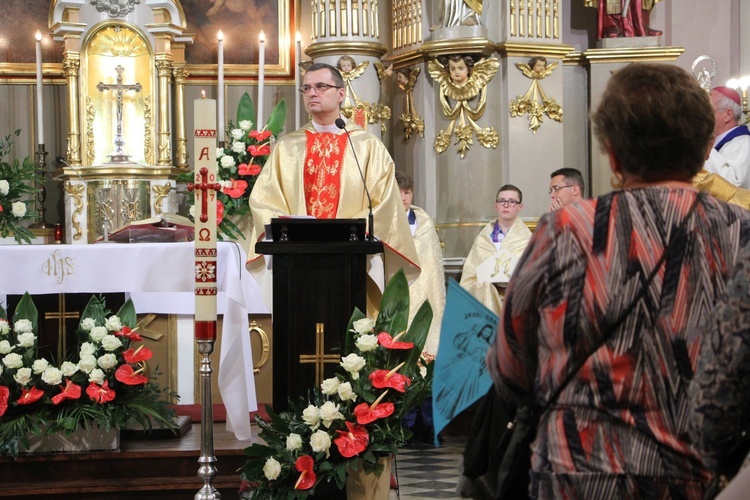 Powitanie ikony MB Częstochowskiej w Piątku