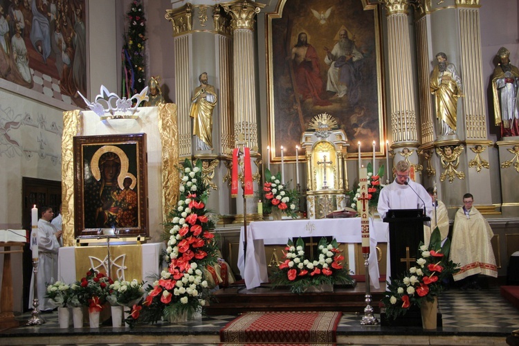 Powitanie ikony MB Częstochowskiej w Piątku