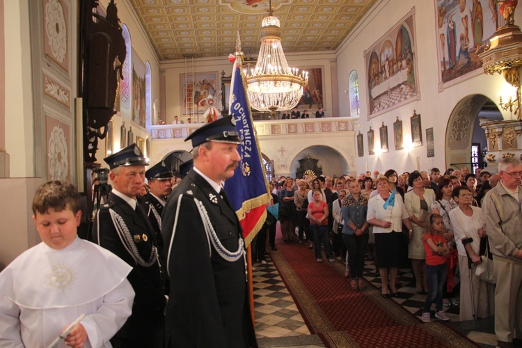 Powitanie ikony MB Częstochowskiej w Piątku