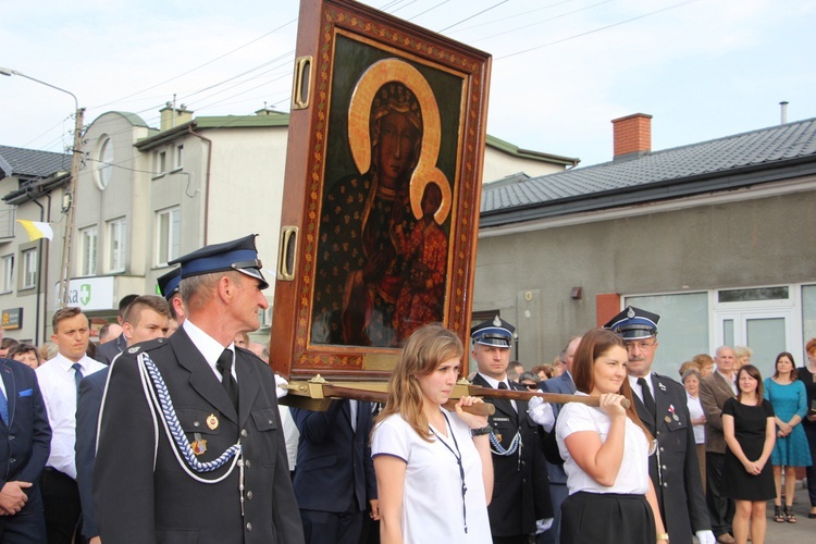 Powitanie ikony MB Częstochowskiej w Piątku