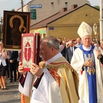 Powitanie ikony MB Częstochowskiej w Piątku