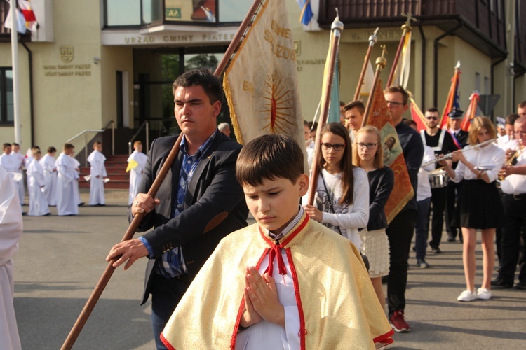 Powitanie ikony MB Częstochowskiej w Piątku