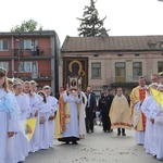 Powitanie ikony MB Częstochowskiej w Piątku