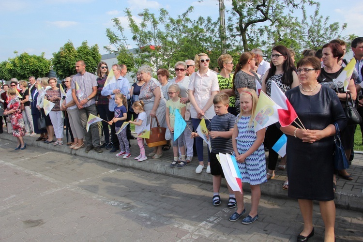 Powitanie ikony MB Częstochowskiej w Piątku