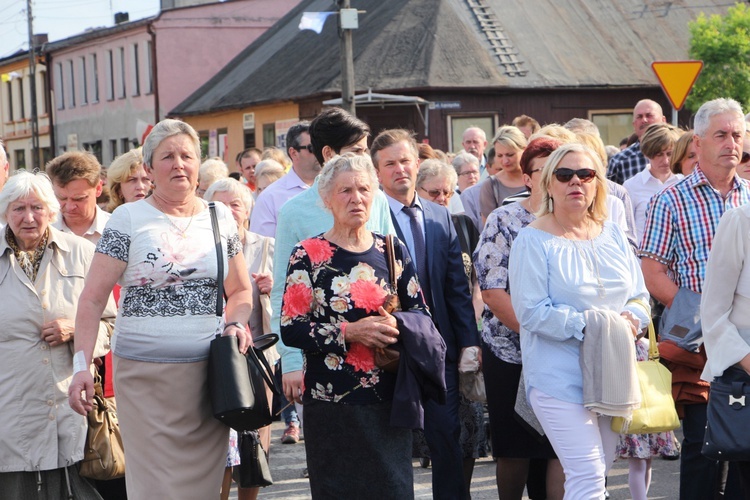 Powitanie ikony MB Częstochowskiej w Piątku