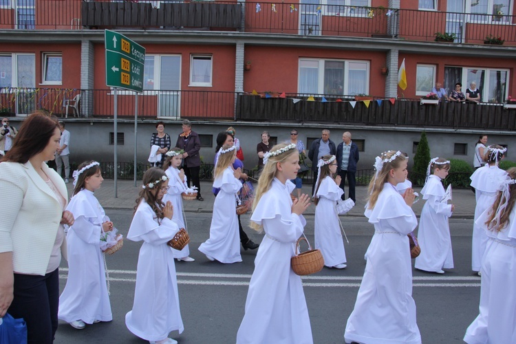 Powitanie ikony MB Częstochowskiej w Piątku