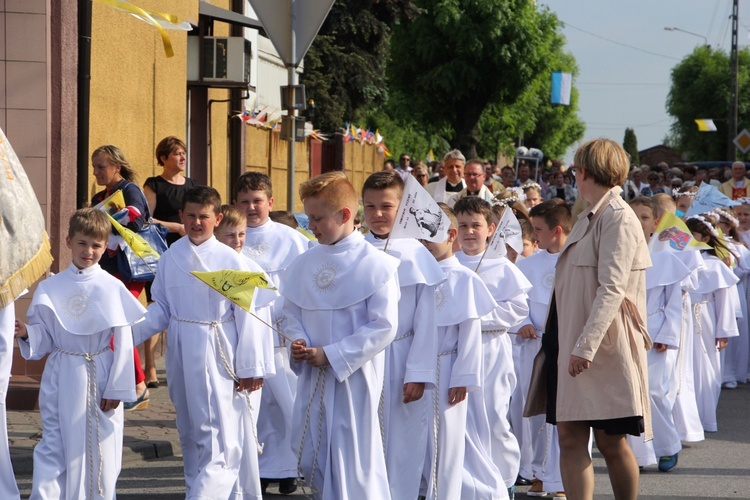 Powitanie ikony MB Częstochowskiej w Piątku