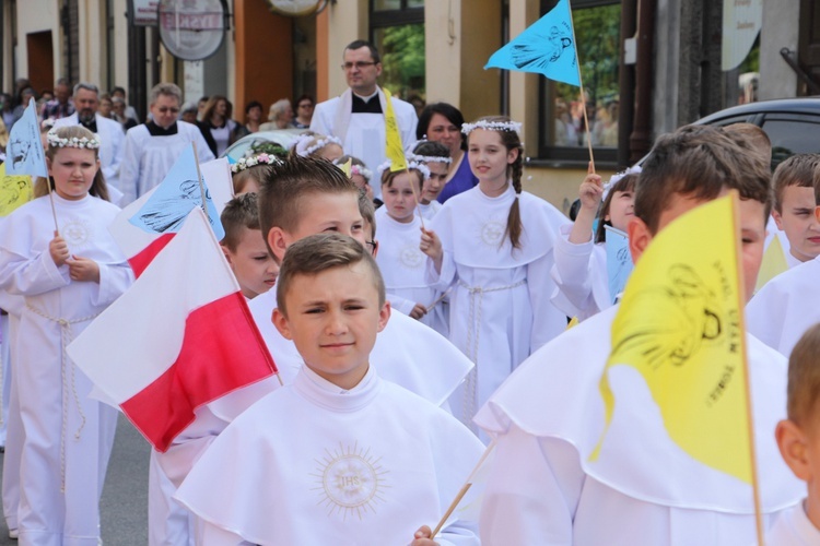 Powitanie ikony MB Częstochowskiej w Piątku