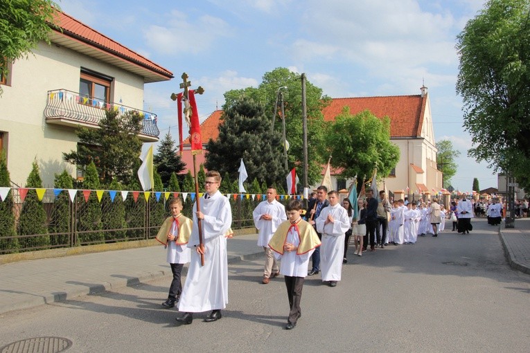 Powitanie ikony MB Częstochowskiej w Piątku