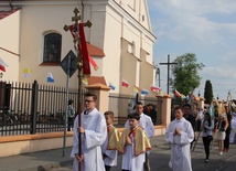 Powitanie ikony MB Częstochowskiej w Piątku