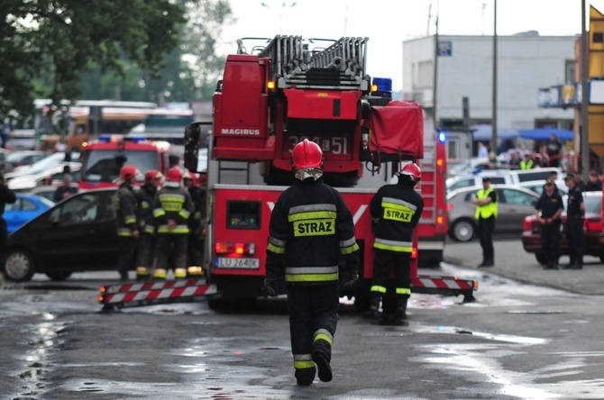 Zawalił się strop kamienicy przy ul. Lubartowskiej