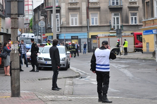 Zawalił się strop kamienicy przy ul. Lubartowskiej