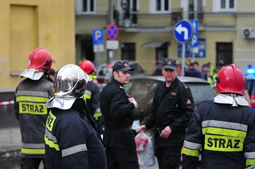 Zawalił się strop kamienicy przy ul. Lubartowskiej