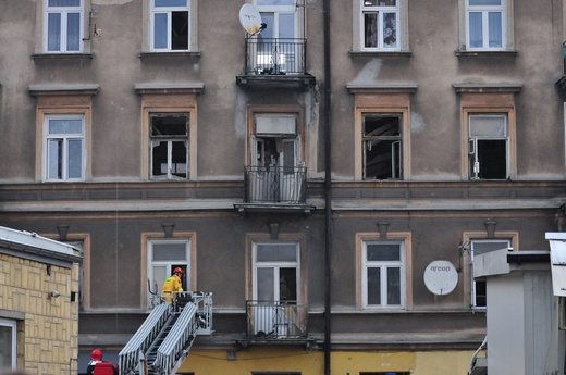 Zawalił się strop kamienicy przy ul. Lubartowskiej