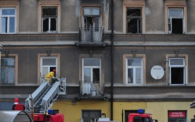 Zawalił się strop kamienicy przy ul. Lubartowskiej