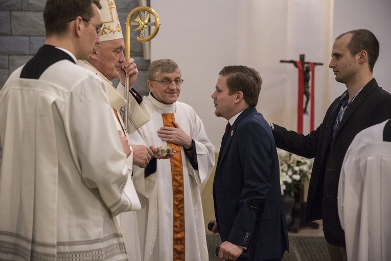 Bierzmowanie w kościele św. Marcina