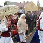 Powitanie ikony MB Częstochowskiej w Łękach Kościelnych