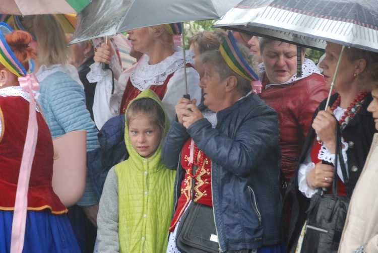 Powitanie ikony MB Częstochowskiej w Łękach Kościelnych