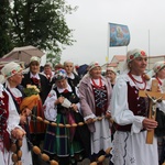 Powitanie ikony MB Częstochowskiej w Łękach Kościelnych