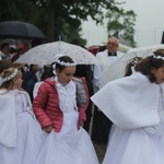 Powitanie ikony MB Częstochowskiej w Łękach Kościelnych