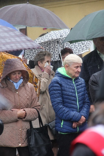 Powitanie ikony MB Częstochowskiej w Łękach Kościelnych