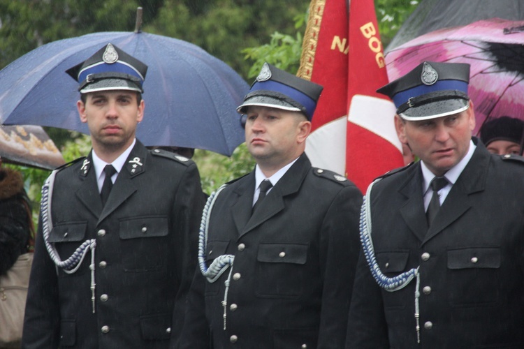 Powitanie ikony MB Częstochowskiej w Łękach Kościelnych