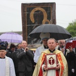 Powitanie ikony MB Częstochowskiej w Łękach Kościelnych