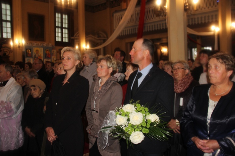 Powitanie ikony MB Częstochowskiej w Łękach Kościelnych