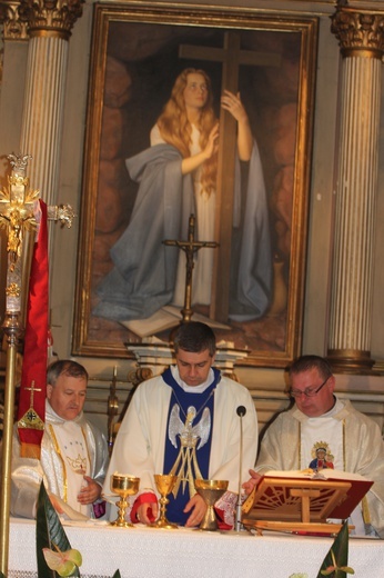 Powitanie ikony MB Częstochowskiej w Łękach Kościelnych