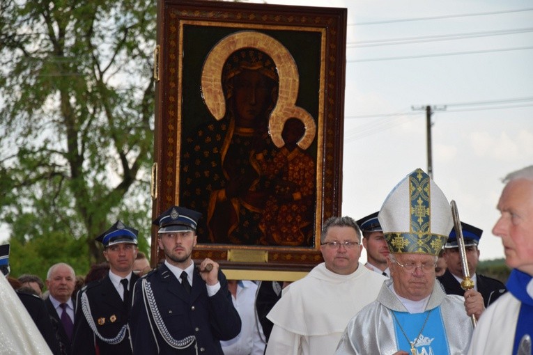 Powitanie ikony MB Częstochowskiej w Orłowie