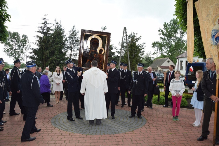 Powitanie ikony MB Częstochowskiej w Orłowie