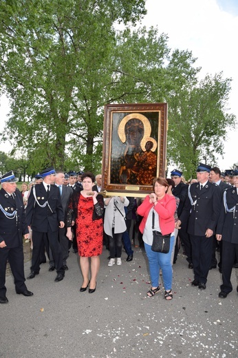 Powitanie ikony MB Częstochowskiej w Orłowie