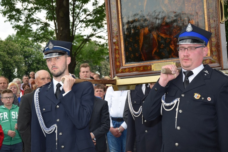 Powitanie ikony MB Częstochowskiej w Orłowie