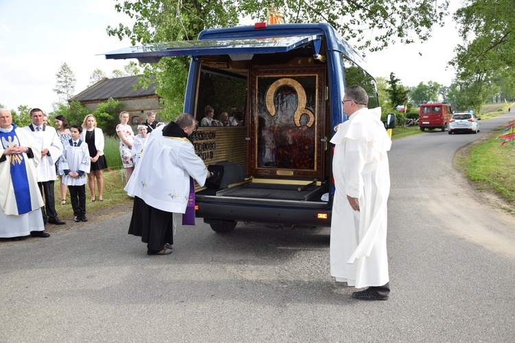 Powitanie ikony MB Częstochowskiej w Orłowie