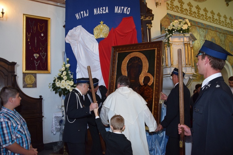 Powitanie ikony MB Częstochowskiej w Sobocie