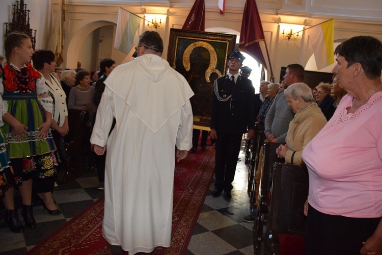 Powitanie ikony MB Częstochowskiej w Sobocie