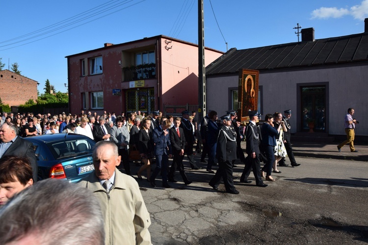 Powitanie ikony MB Częstochowskiej w Sobocie