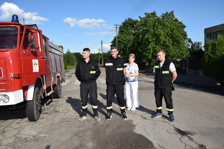 Powitanie ikony MB Częstochowskiej w Sobocie