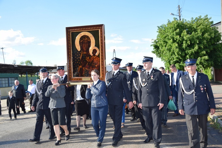 Powitanie ikony MB Częstochowskiej w Sobocie